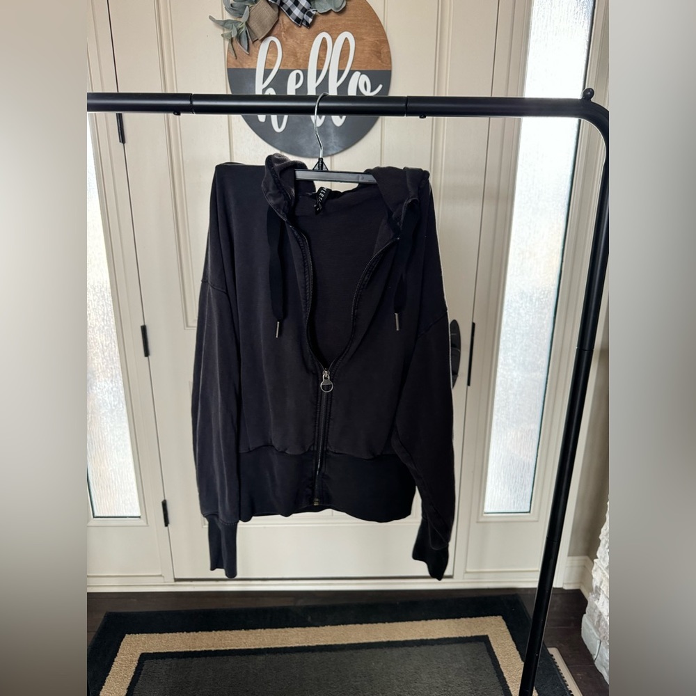athleta black jacket
